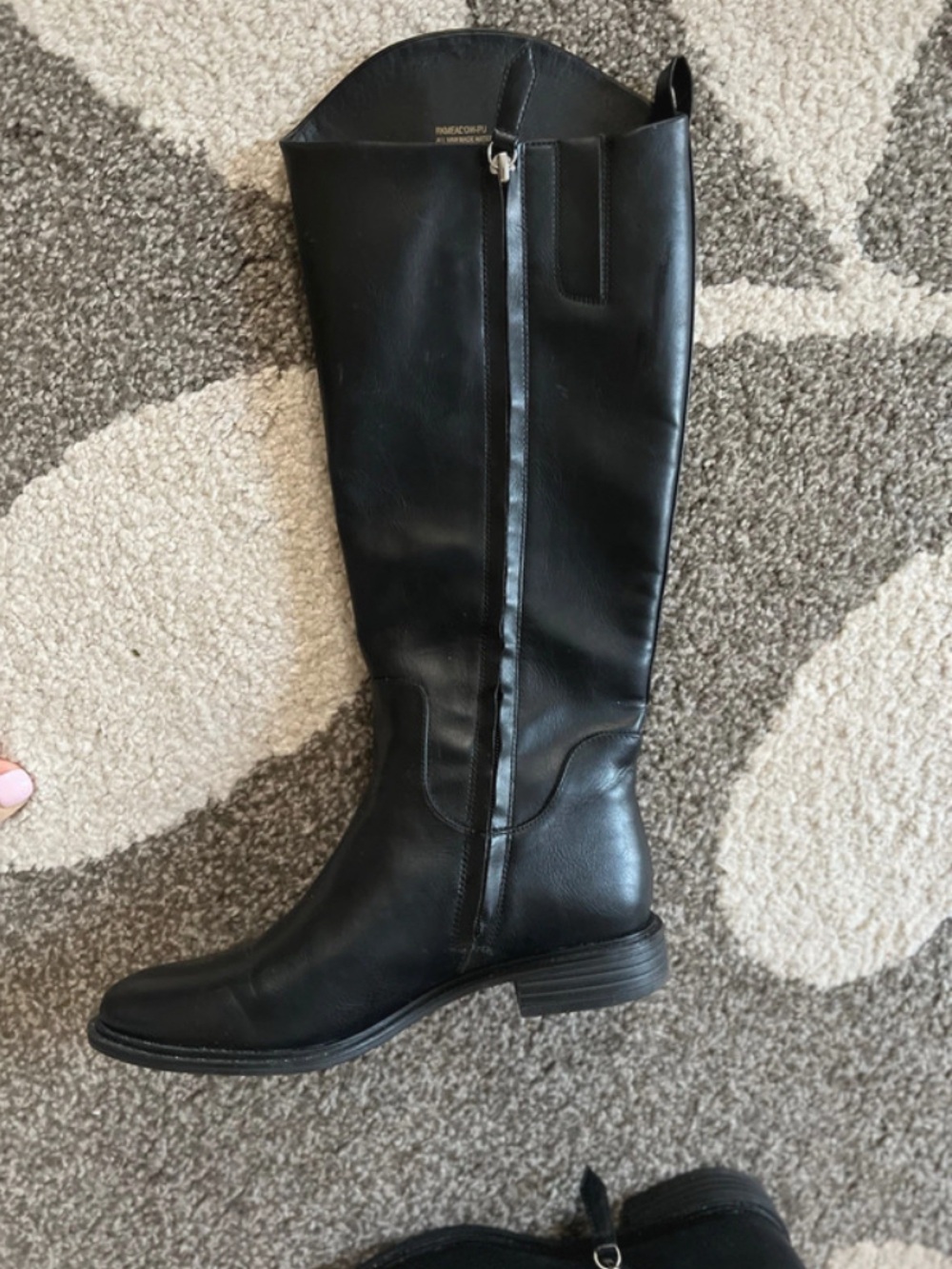 Classic Black Knee high Boots